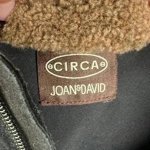 Circa Joan & David Dulcinea Black Suede Mid Calf Boot Women’s Size 8.5 Medium - Picture 10 of 16